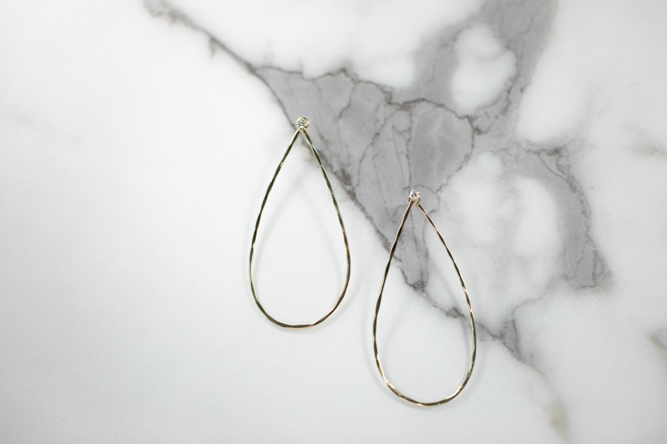 Fine Belladonna Earrings with Diamonds