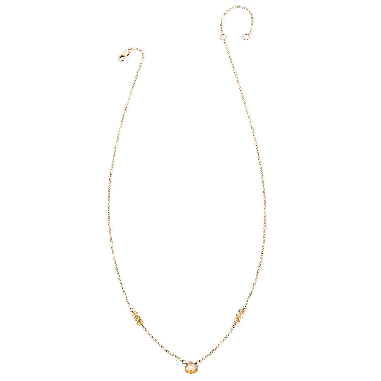 Tiny Gemstone Layering Necklace