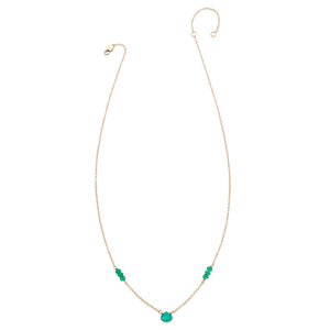 Tiny Gemstone Layering Necklace