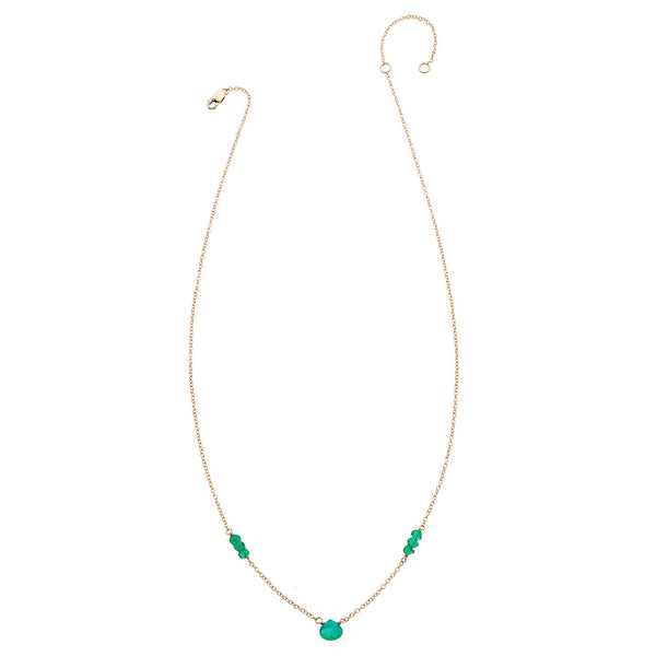 Tiny Gemstone Layering Necklace