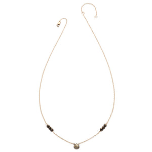 Tiny Gemstone Layering Necklace