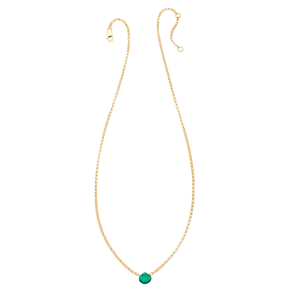 Tiny Gemstone Necklace