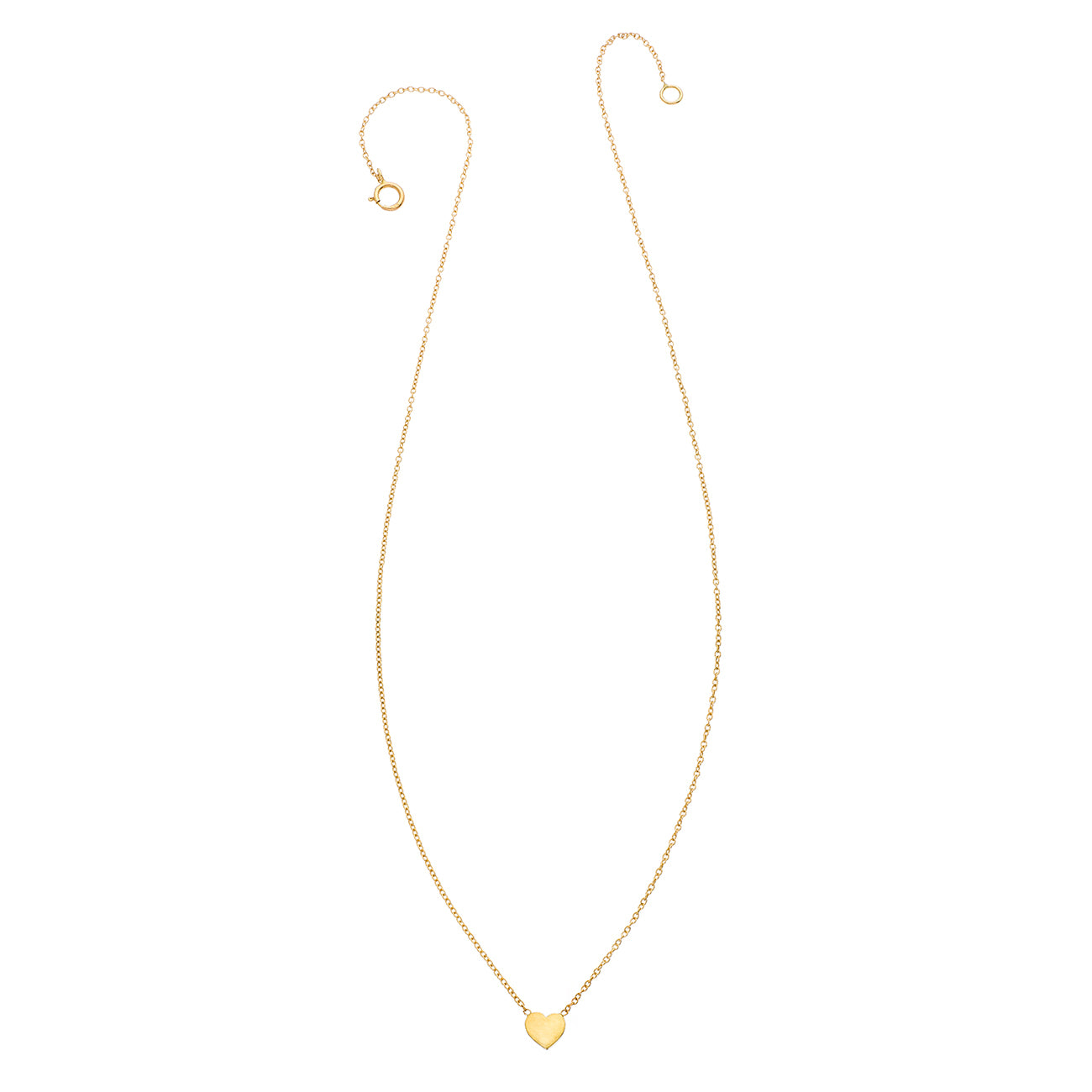 14K - Tiny Love Heart Necklace