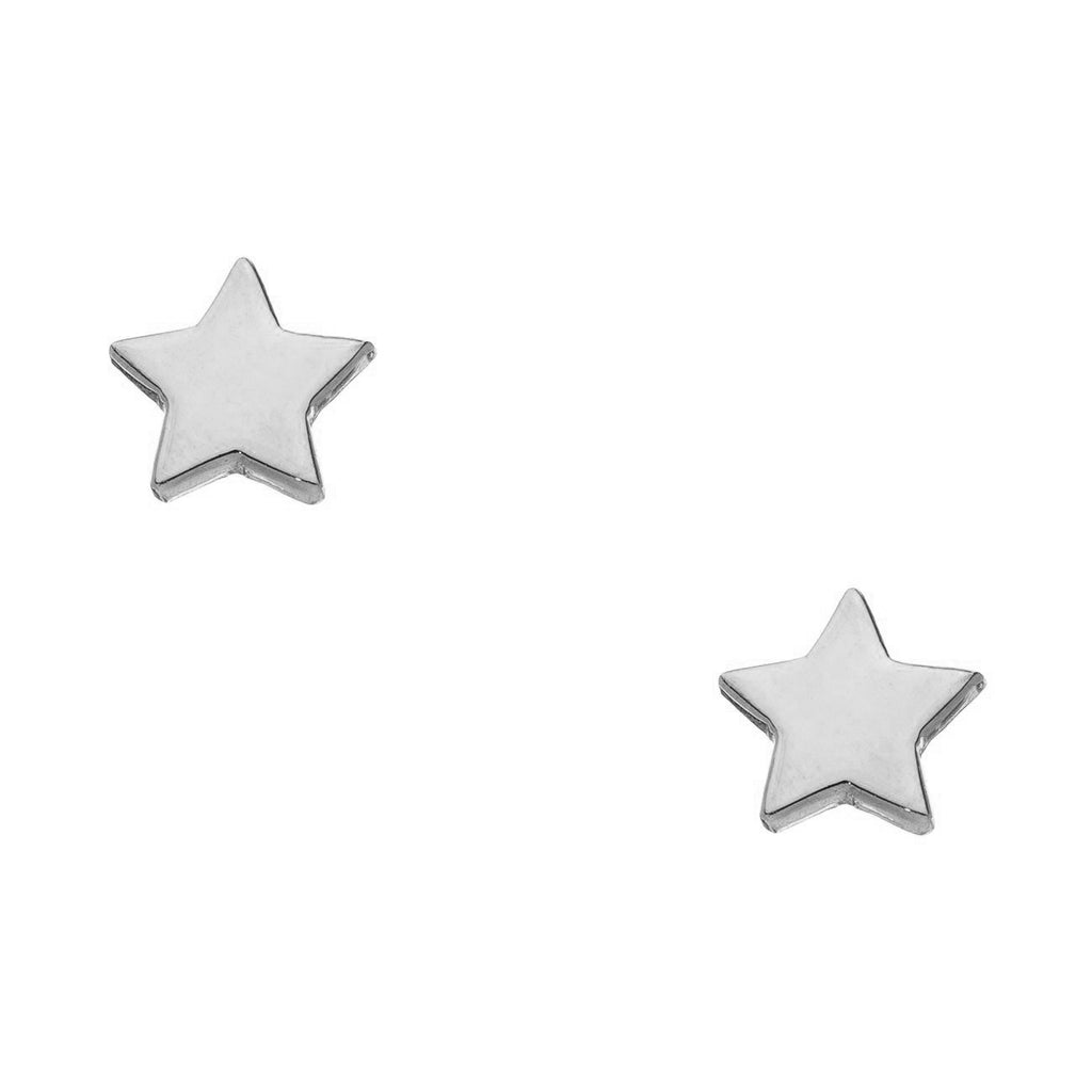 14K - Tiny Love Stud Earring Single - Star