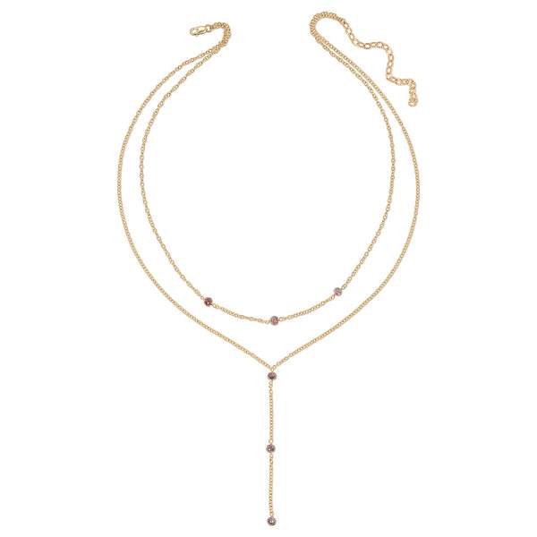 You Wish Draped Y Necklace