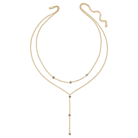 You Wish Draped Y Necklace