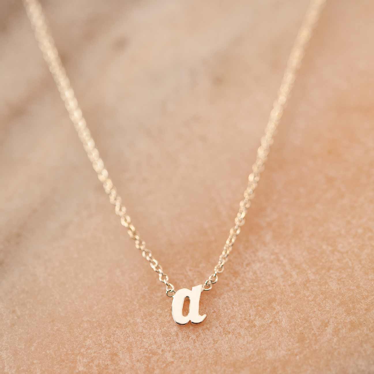 Monogram Necklace - A